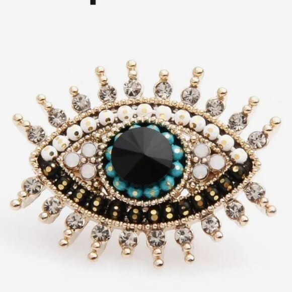 NWOT Eyeball brooch - Picture 8 of 8